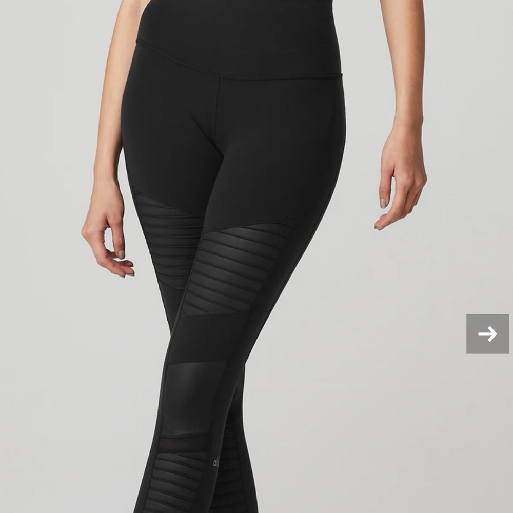 ALO Yoga Black Moto Legging